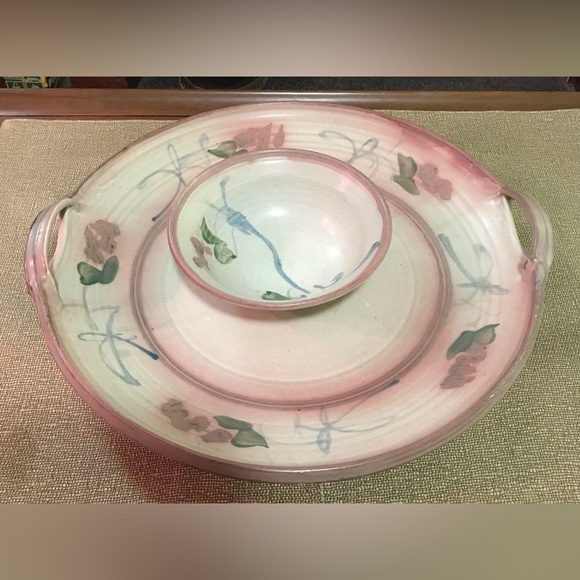 16” Pottery Platter by Texas Artist Benner Barclay - Picture 9 of 9